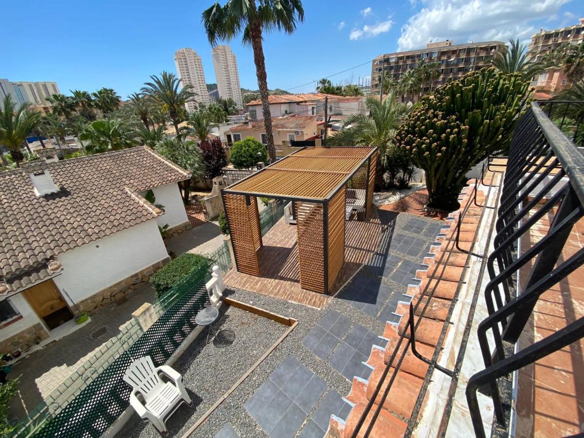 Villa Con Piscina A Un Paso De La Playa Benidorm Eksteriør bilde